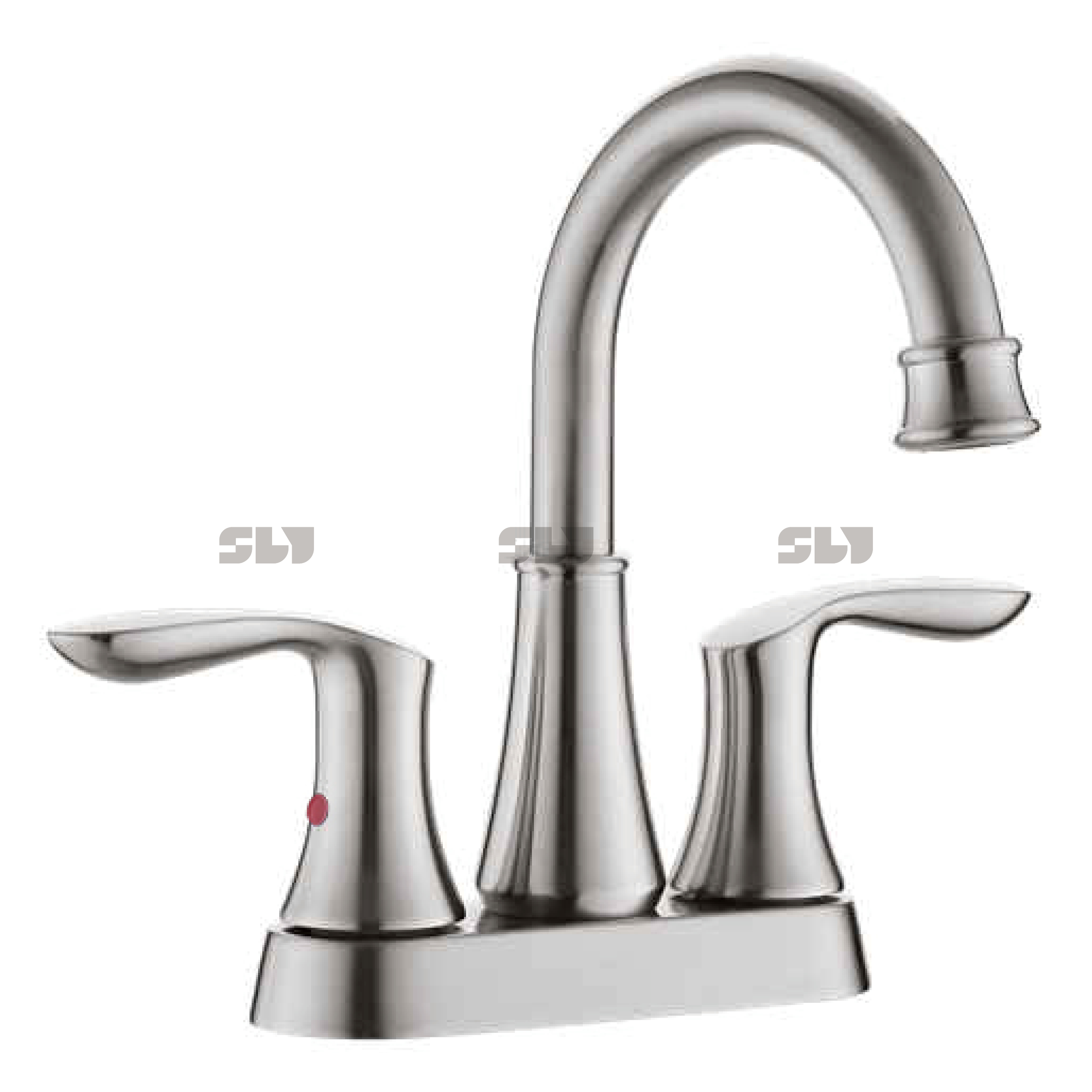 用于浴室水龙头的 3 孔面盆龙头现代