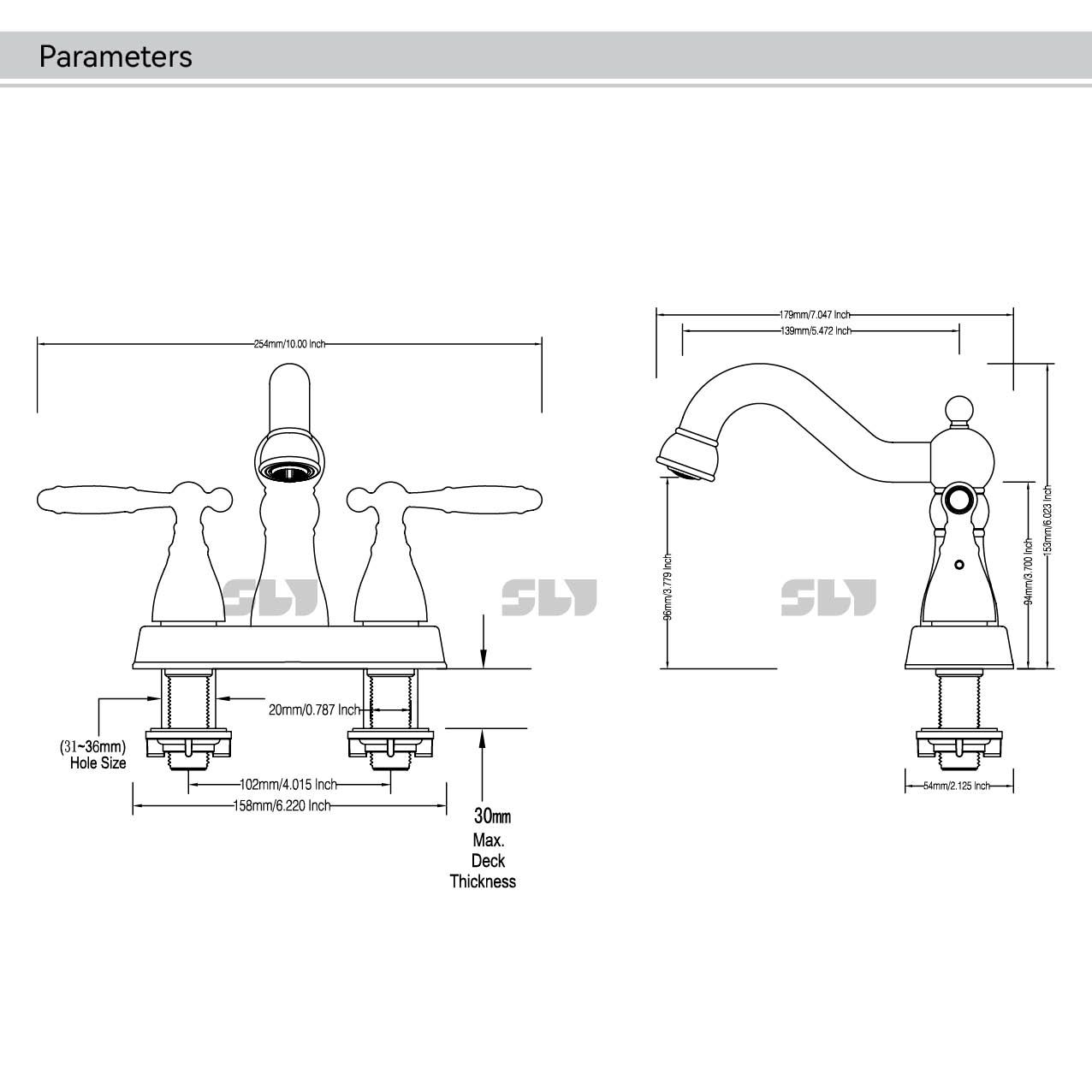 青铜浴室水龙头