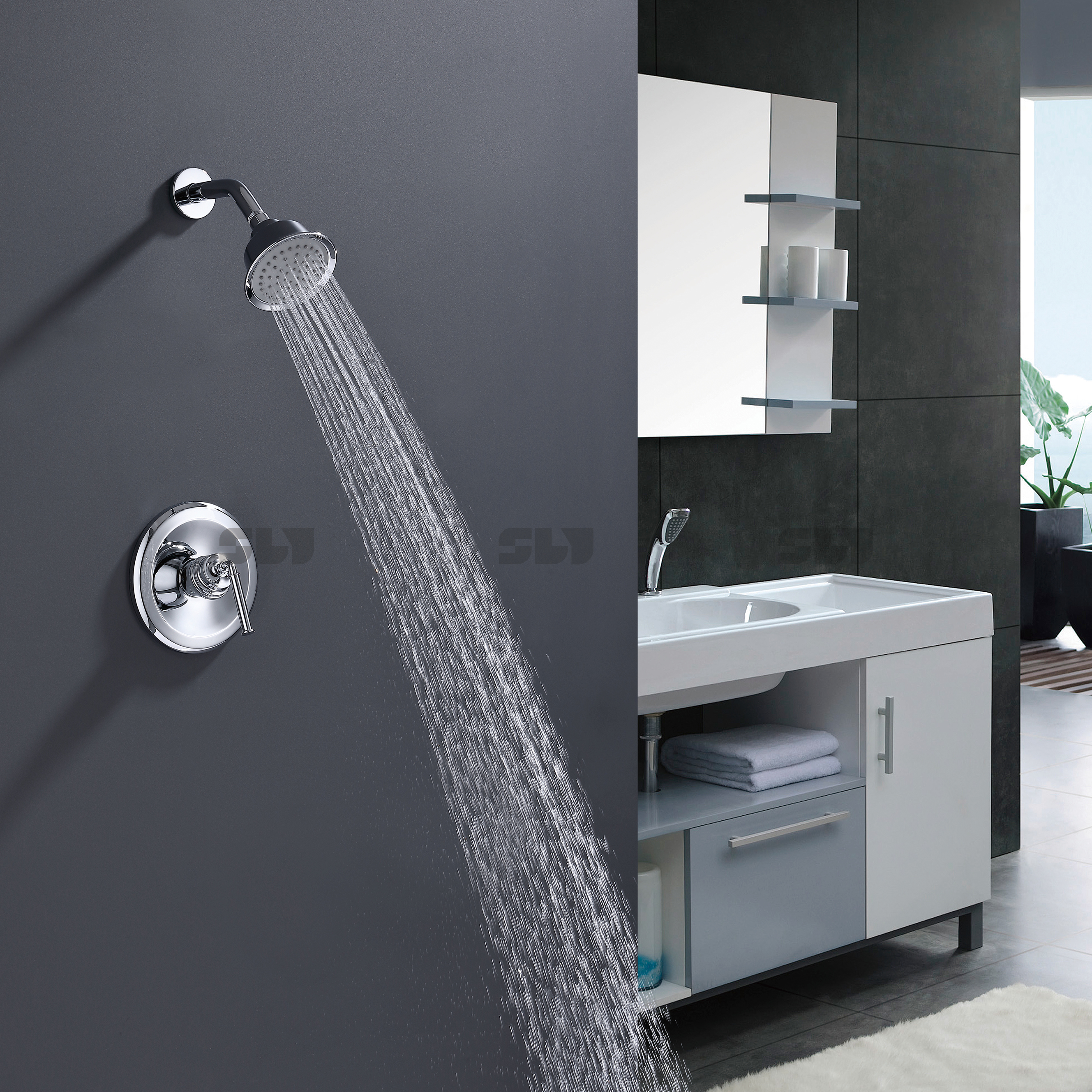 隐藏式淋浴龙头