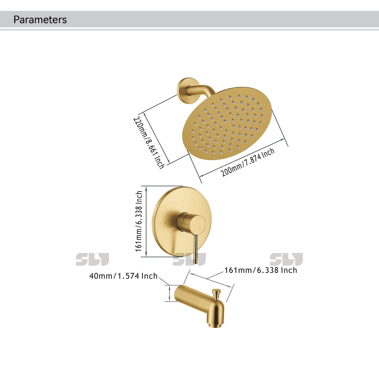 隐藏式淋浴龙头