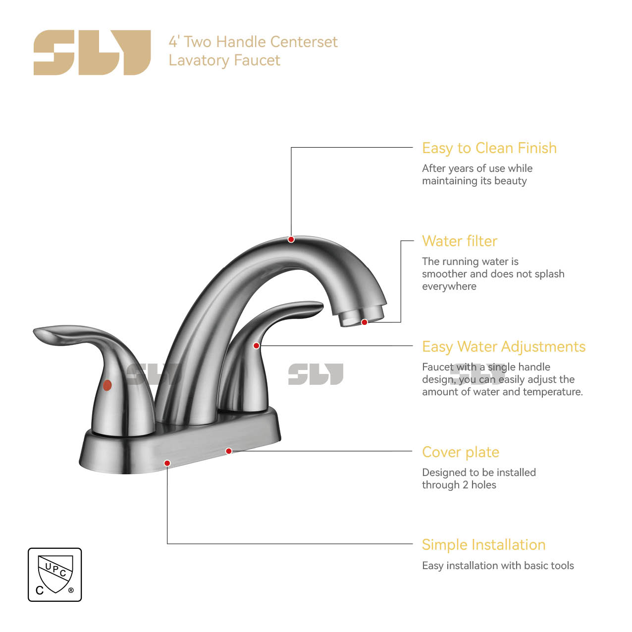 瀑布浴室水槽水龙头