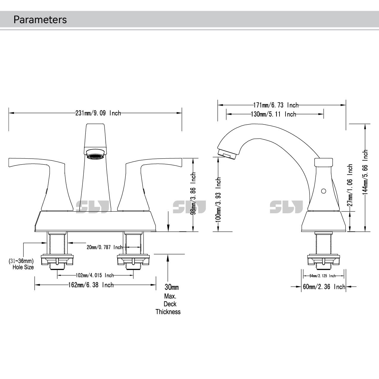 用于容器水槽的瀑布水龙头 