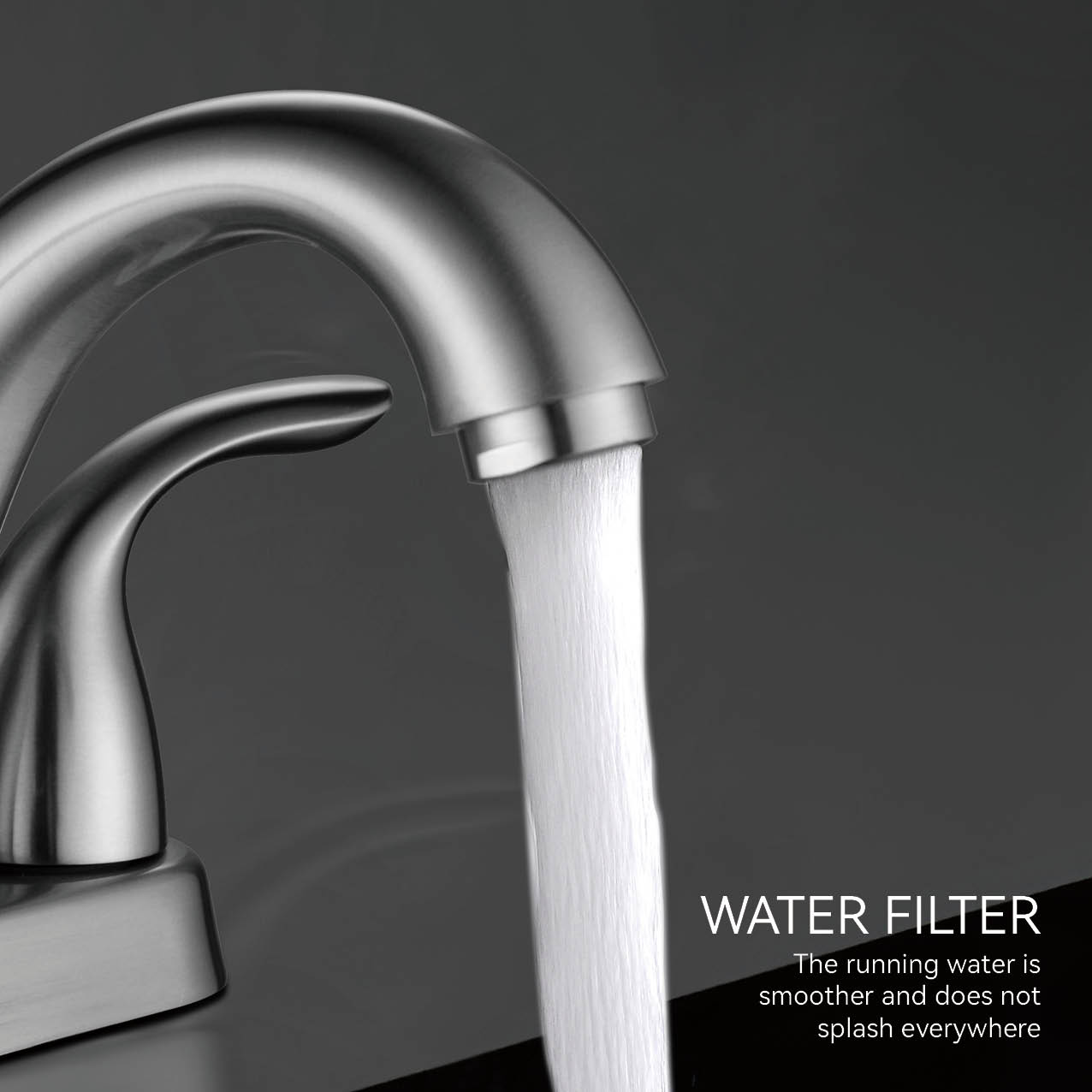 水龙头黄铜铬节水浴室面盆水龙头