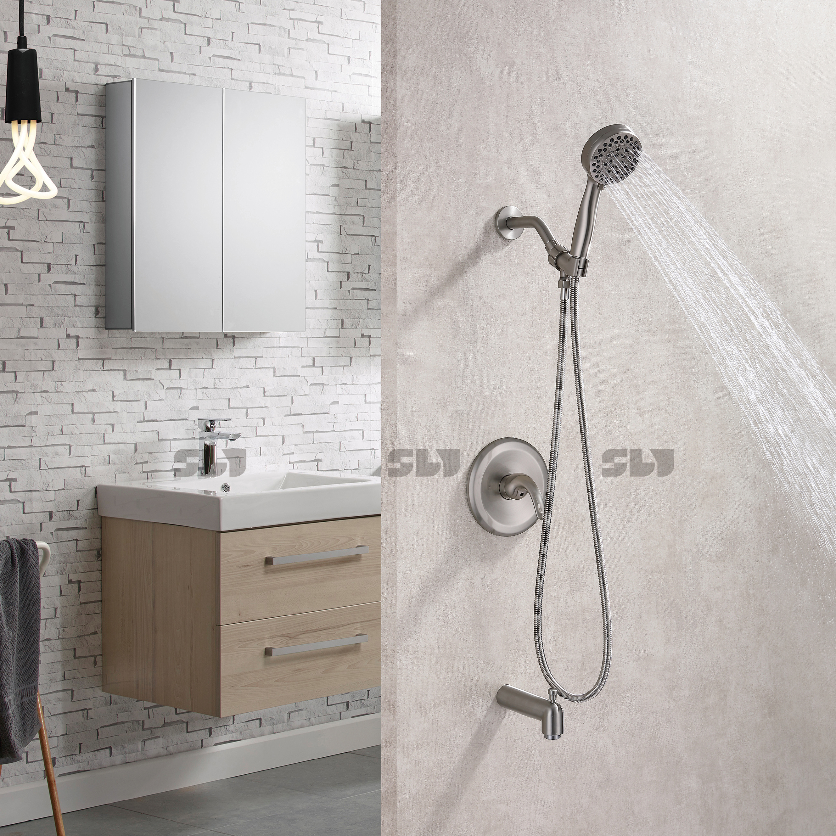 暗装淋浴混水阀