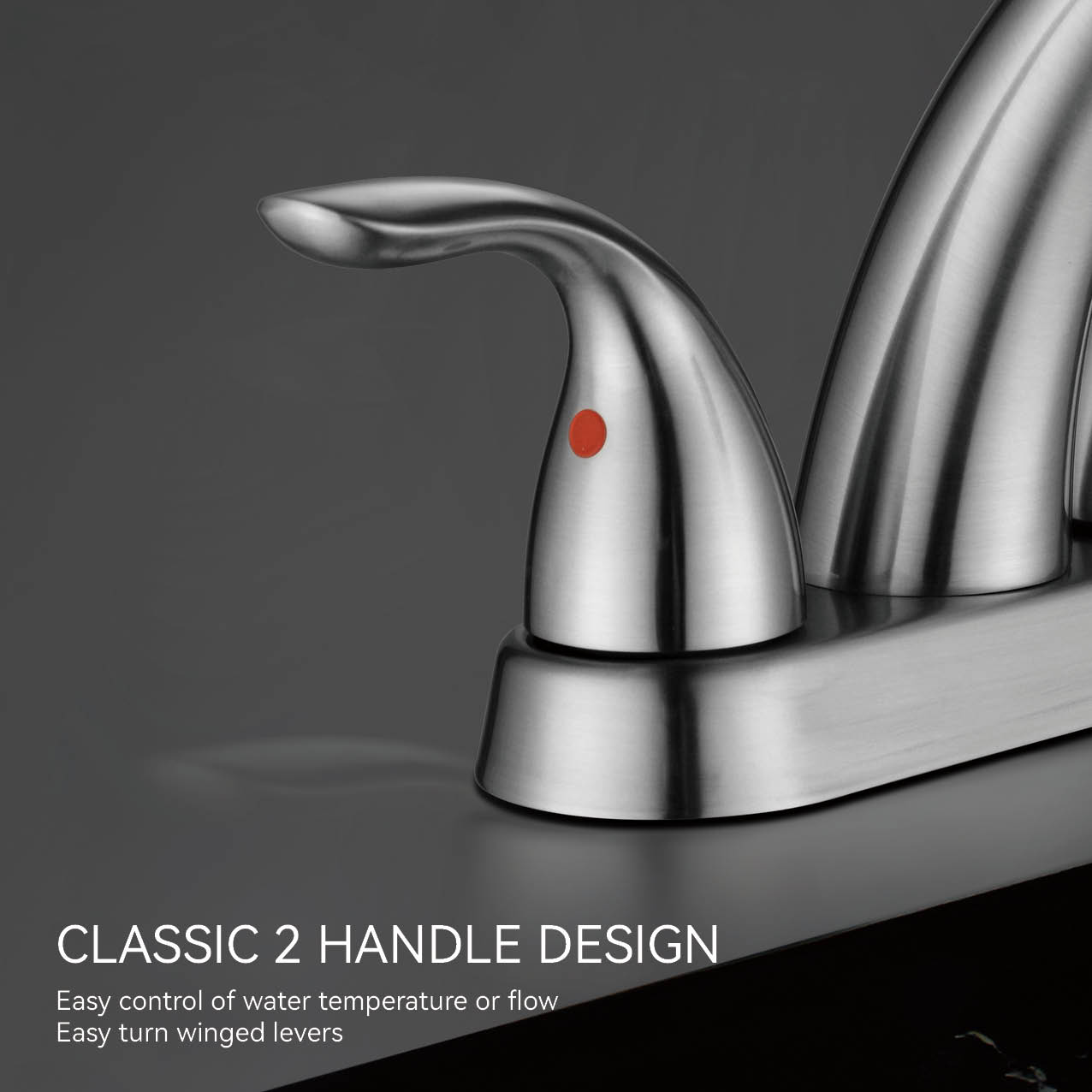 3 孔双手柄甲板安装