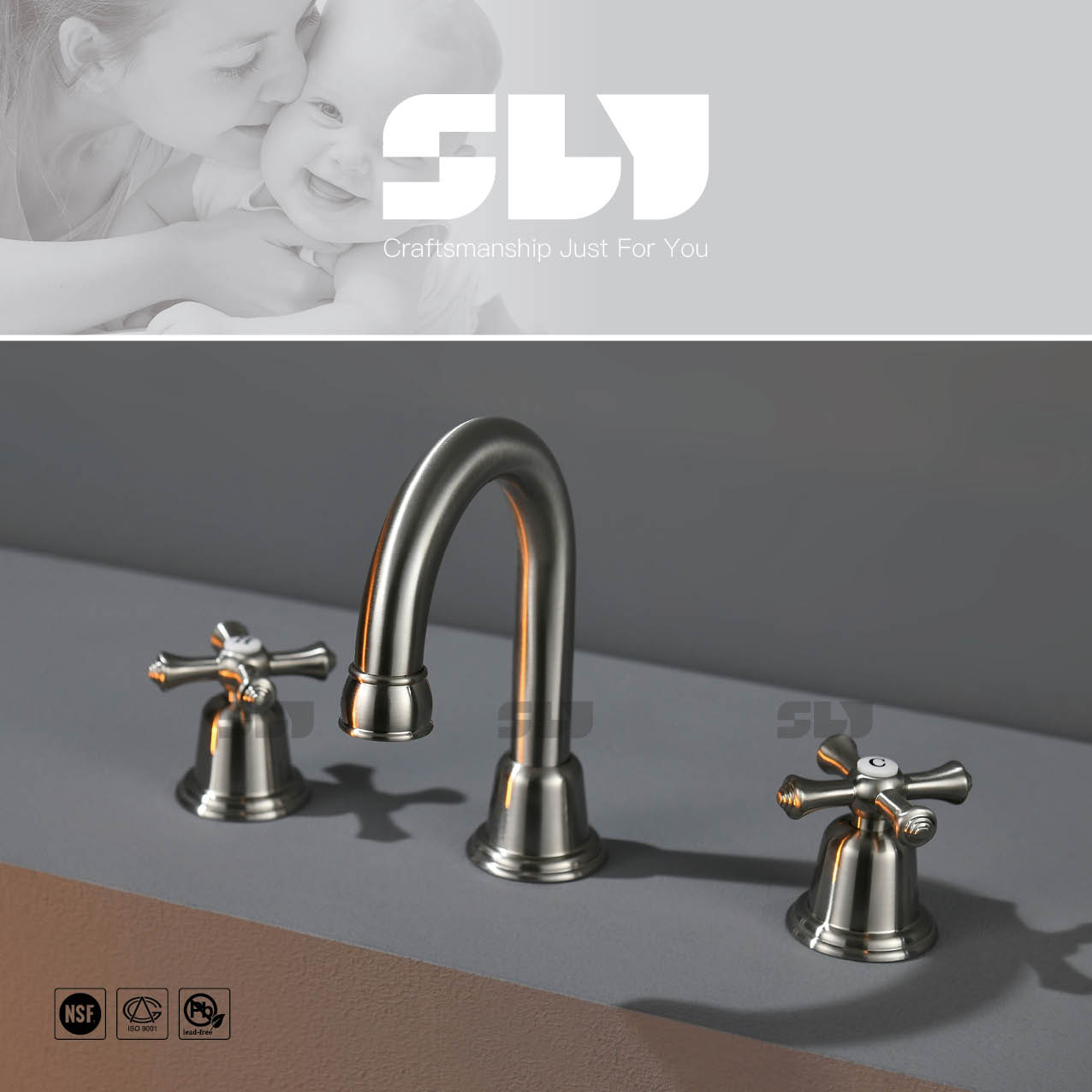 油擦青铜浴室水龙头