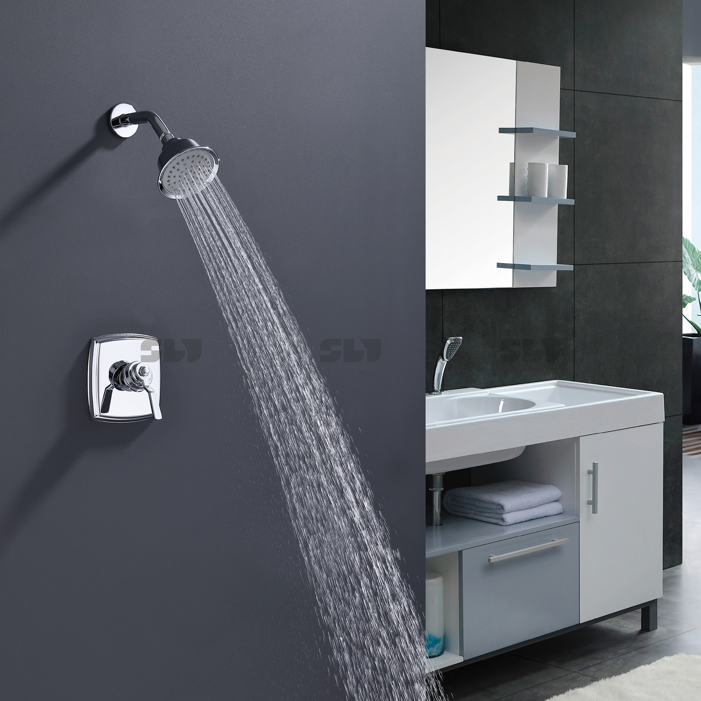 淋浴龙头套装浴室